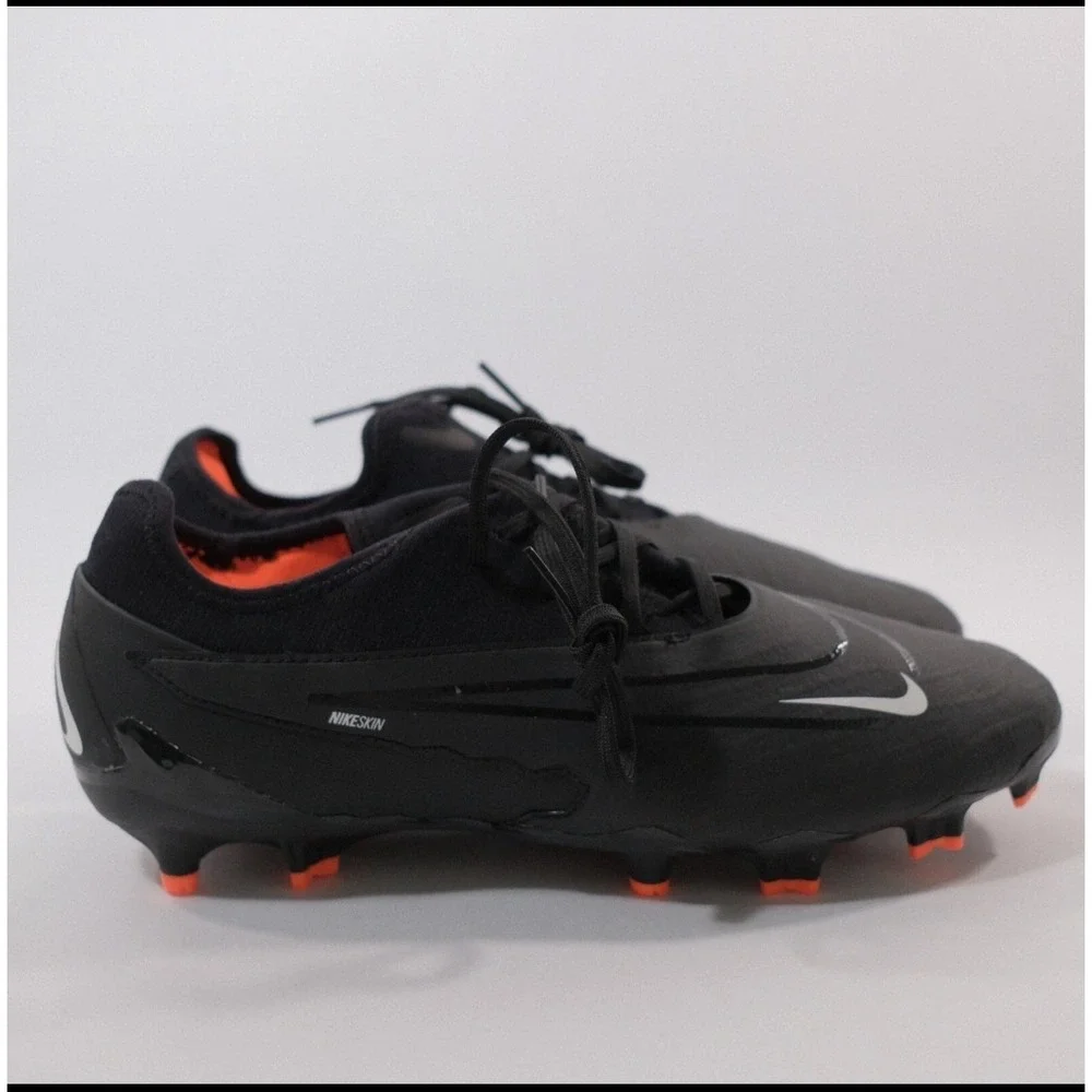 Nike Phantom Gx Pro Fg Black-Summit White-Orange Sz 9.5 [DD9463-010]